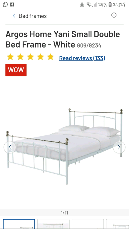 argos bed bumper